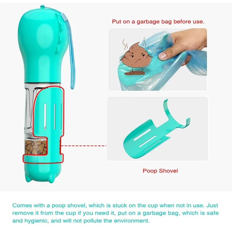 portable pet dog water bottle